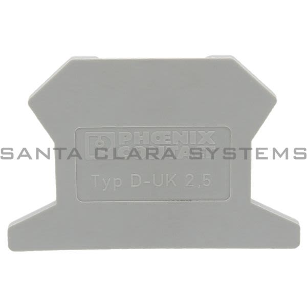 Phoenix Contact 3001022 End Cover | D-UK 2,5 Product Image