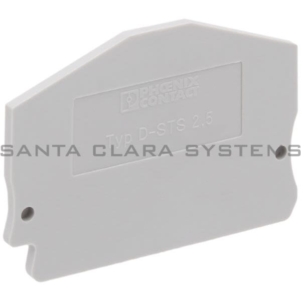 Phoenix Contact 3031762 End Cover | D-STS 2,5 Product Image