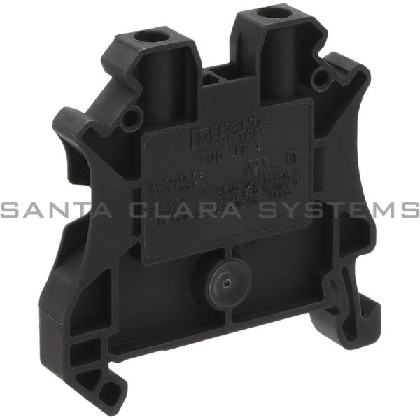 Phoenix Contact 3045143 Terminal Block | UT 4 BK Product Image