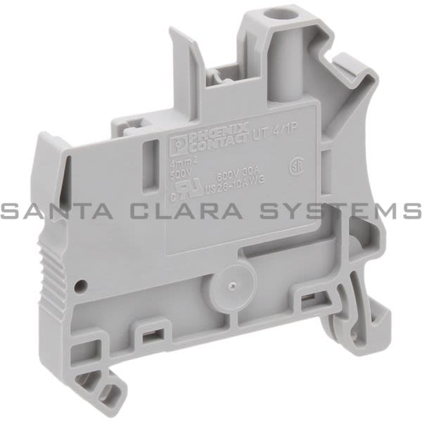 Phoenix Contact 3045583 Feed-Through Terminal Block | UT 4/ 1P Product Image