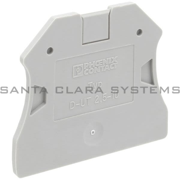 Phoenix Contact 3047028 End Cover | D-UT 2,5/10 Product Image