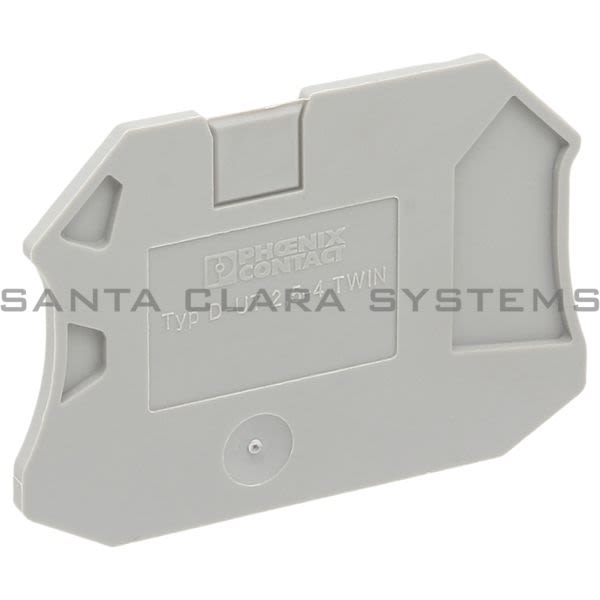 Phoenix Contact 3047141 End Cover | D-UT 2.5/4-TWIN Product Image