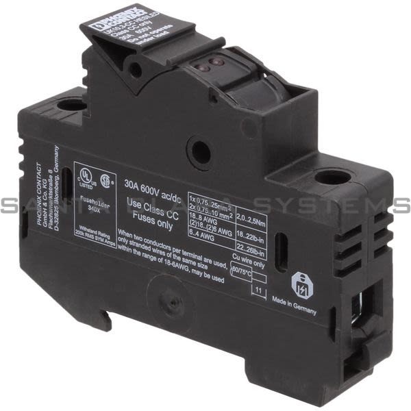 Phoenix Contact 3048690 Fuse Modular Terminal Block | 30A Product Image