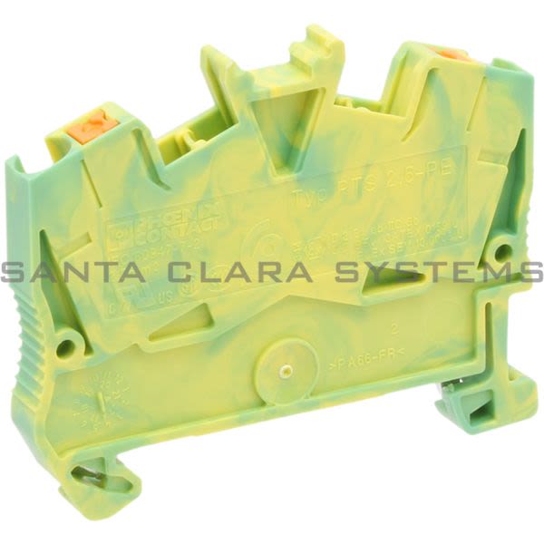 Phoenix Contact 3211867 Ground Terminal | PTS 2,5-PE Product Image
