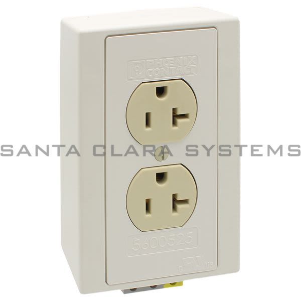 Phoenix Contact 5600525 Double Socket | EM-Duo 120/20 Product Image