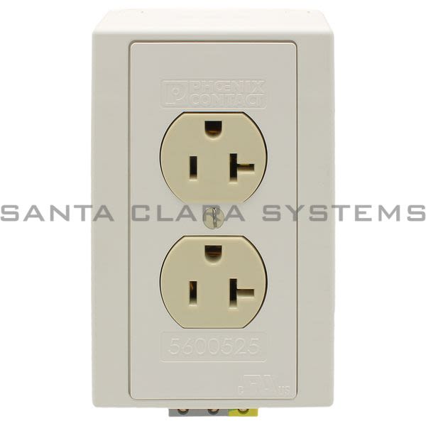 Phoenix Contact 5600525 Double Socket | EM-Duo 120/20 Product Image