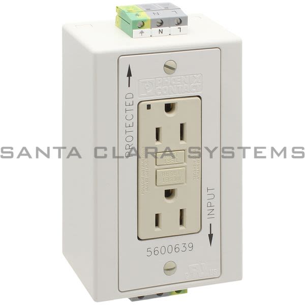 Phoenix Contact 5600639 Socket - EM-DUO 120/15/GFI/AUX Product Image
