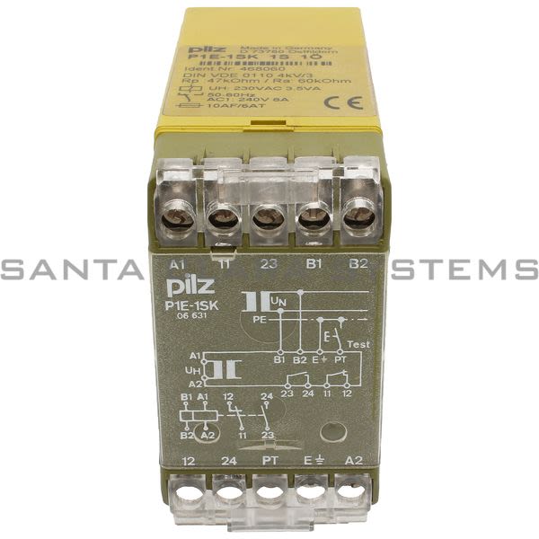 Pilz P1E-1SK1S1O-468060 Safety Relay Product Image