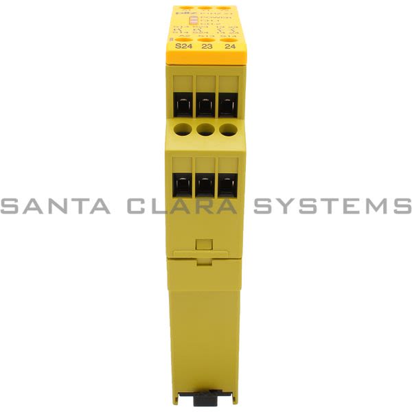 Pilz P1HZX124VDC2N-O-774360 Safety relay (standalone) Inputs: 1 N/O, 1 N/C per pushbutton Outputs: 2 N/O UB 24 V DC, width: 22.5 mm, plug-in termina Product Image