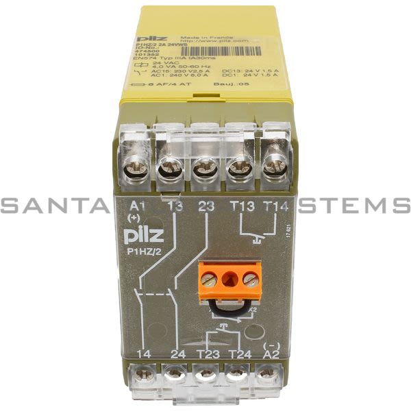 Pilz P1HZ-22A24VWS-474500 Safety Relay Product Image