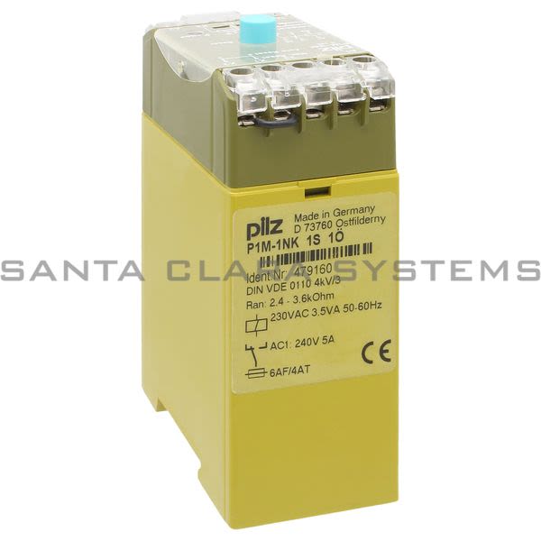 Pilz P1M-1NK-1S-1O-479160 Safety Relay Product Image