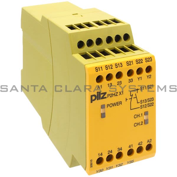 Pilz P2HZX1230VAC3N-O1N-C-774438 Safety Relay | Standalone Product Image