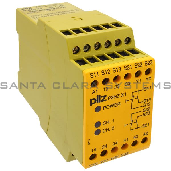 Pilz P2HZX13S-10-774438 Safety Relay | Standalone Product Image