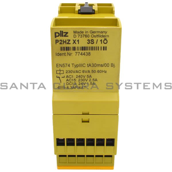 Pilz P2HZX13S-10-774438 Safety Relay | Standalone Product Image