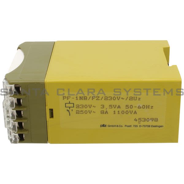 Pilz PF-1NB-FZ-230V-2UZ-453098 Timing Relay | 453098 Product Image