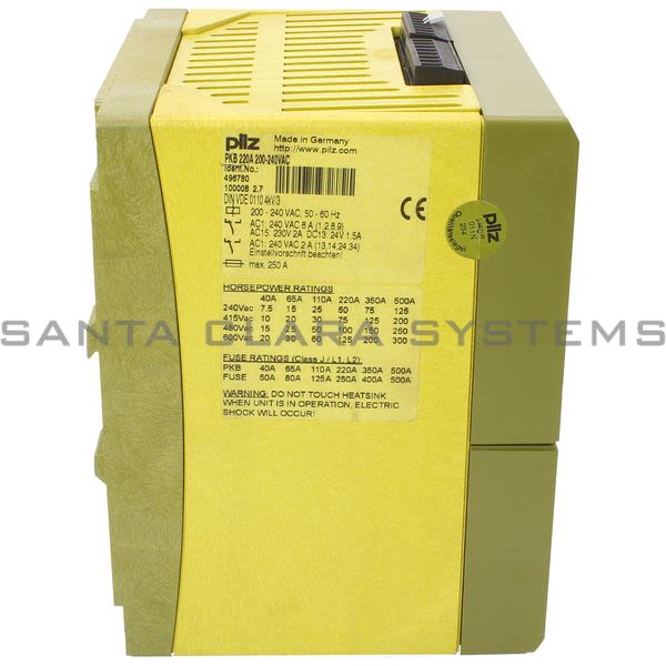 Pilz PKB220A200-240VAC-496780 injection Break Product Image