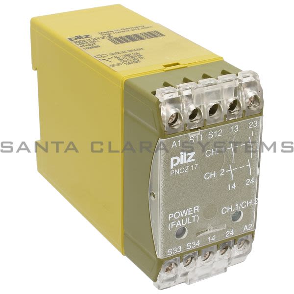 Pilz PNOZ1724VDC2S-474927 Safety Relay Product Image