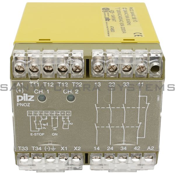 Pilz PNOZ24VAC3S1O-474600 Safety Relay Product Image