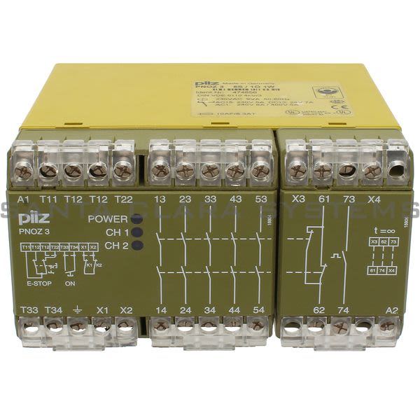 Pilz PNOZ35S-1O1W-474856 Safety Relay Product Image