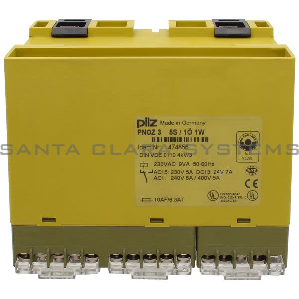 Pilz PNOZ35S-1O1W-474856 Safety Relay Product Image