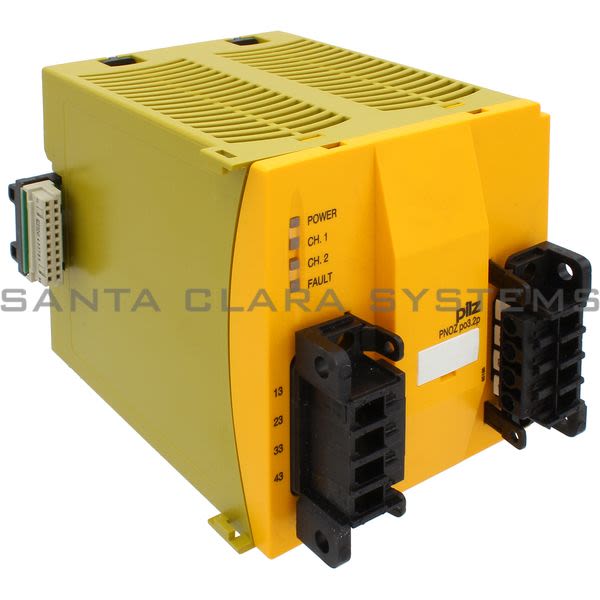 Pilz PNOZPO3.2P4N-2-773631 Expansion module Safety relays PNOZpower 4 safety contacts, plug-in terminals of screw type, Width: 90 mm. Product Image