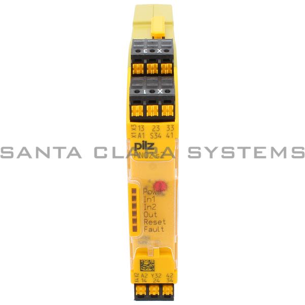 Pilz PNOZS2C24VDC3N-O1N-C-751102 Safety relay (standalone) Inputs: Single-channel wiring Outputs: 3 N/O, 1 N/C, 1 semiconductor UB 24 V DC, width: 17.5 m Product Image