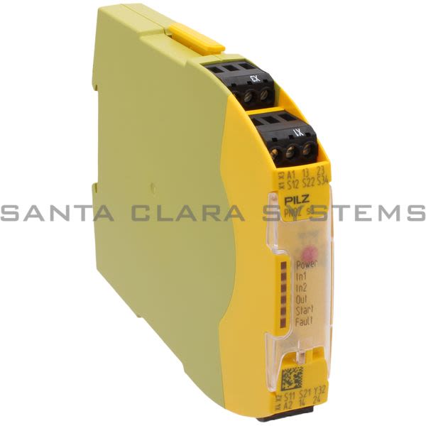 Pilz PNOZS324VDC2N-O-750103 Safety Relay |Standalone Product Image