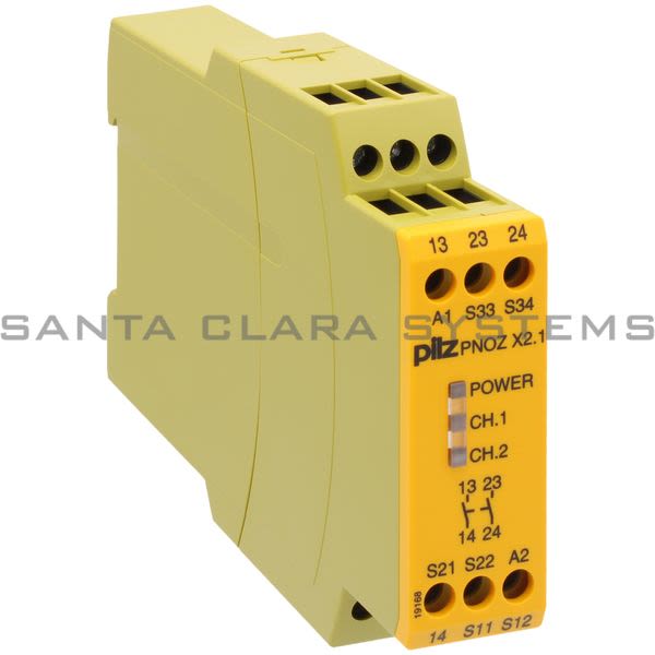 Pilz PNOZX2.124VAC-DC2N-O-774306 Safety relay (standalone) Inputs: 1- / 2-channel wiring with detection of shorts across contacts Outputs: 2 N/O. Automat Product Image