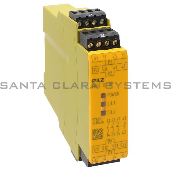 Pilz PNOZX2.8P24VACDC3N-O1N-C-777301 Safety relay (standalone) Inputs: 1-/2-channel wiring with/without detection of shorts across contacts Outputs: 3 N/O, 1 Product Image