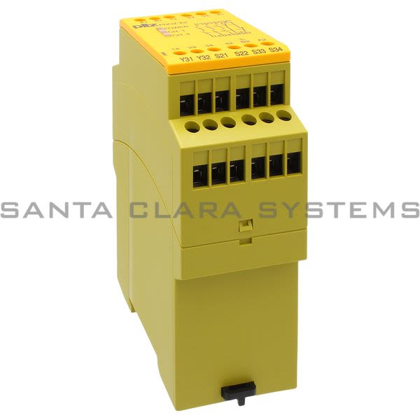 Pilz PNOZX3120VAC24VDC3N-O1N-C1SO-774316 Safety relay (standalone) Inputs: 1- / 2-channel wiring with detection of shorts across contacts Outputs: 3 N/O, 1 N/C, Product Image