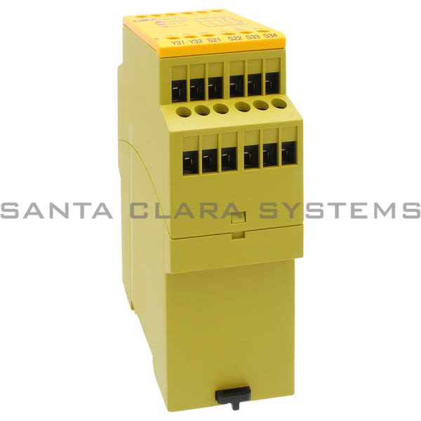 Pilz PNOZX3230VAC24VDC3N-O1N-C1SO-774318 Safety relay (standalone) Inputs: 1- / 2-channel wiring with detection of shorts across contacts Outputs: 3 N/O, 1 N/C, Product Image