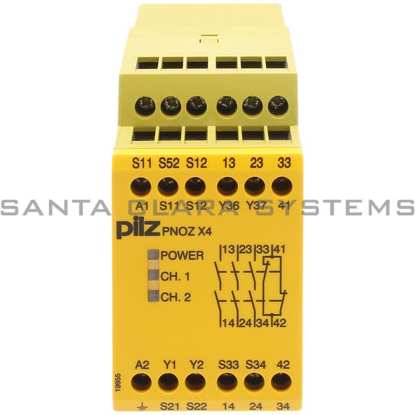 Pilz PNOZX424VAC3N-O1N-C-774731 Safety relay (standalone) Inputs: 1-/2-channel wiring with/without detection of shorts across contacts Outputs: 3 N/O, 1 Product Image