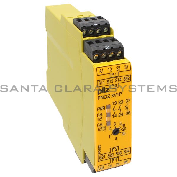 Pilz PNOZXV1P30-24VDC2N-O1N-OT-777602 Safety relay (standalone) Inputs: 1-/2-channel wiring with/without detection of shorts across contacts Outputs: 2 N/O, 1 Product Image