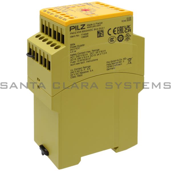 Pilz PNOZXV3300-24VDC3N-O2N-OT-774548 Safety Relay | Standalone Product Image