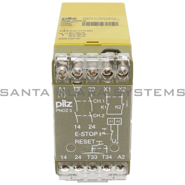 Pilz PNOZ524VWS2S-474591 Safety Relay Product Image