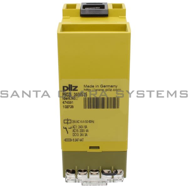 Pilz PNOZ524VWS2S-474591 Safety Relay Product Image