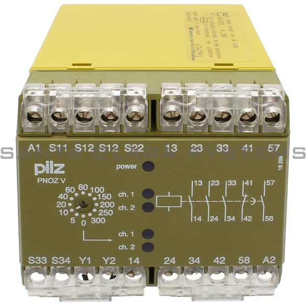 Pilz PNOZV300S24VDC351815Z-474791 Safety Relay Product Image