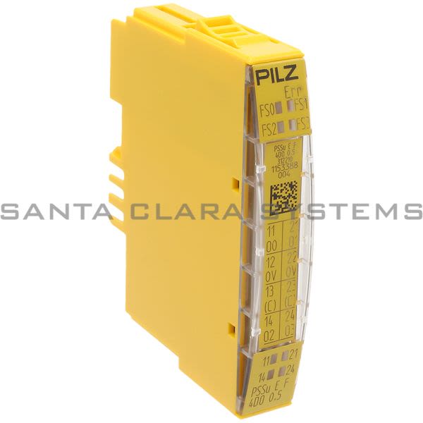 Pilz PSSUEF4DO0.5-312210 Electronic module digital inputs and outputs, with failsafe function, 4 inputs, 1-pole 0.5 A. Product Image