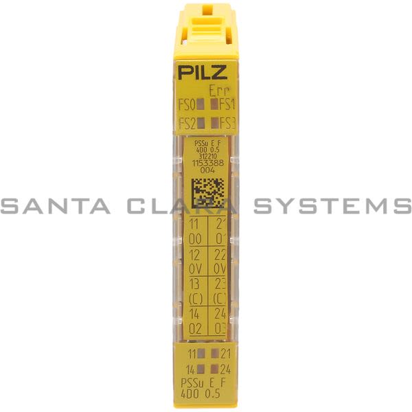 Pilz PSSUEF4DO0.5-312210 Electronic module digital inputs and outputs, with failsafe function, 4 inputs, 1-pole 0.5 A. Product Image