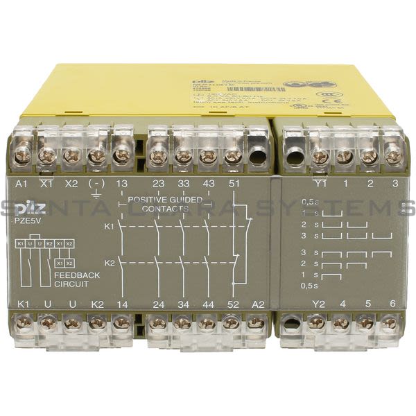 Pilz PZE5V3S120VAC-474956 Safety Relay Product Image