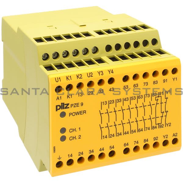Pilz PZE9110-120VAC8N-O1N-C-774143 Safety Relay Product Image