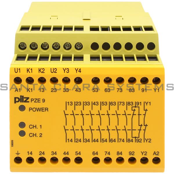 Pilz PZE9110-120VAC8N-O1N-C-774143 Safety Relay Product Image