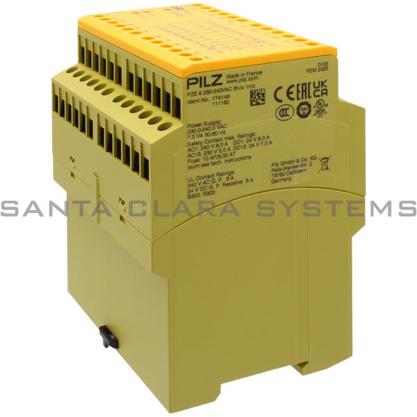 Pilz PZE9230-240VAC8N-O1N-C-774148 Safety Relay Product Image