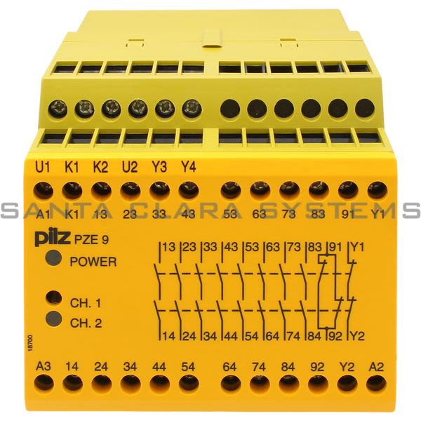 Pilz PZE924VDC8N-O1N-C-774150 Safety Relay Product Image