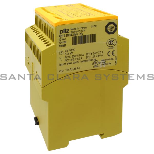 Pilz PZE924VDC8N-O1N-C-774150 Safety Relay Product Image