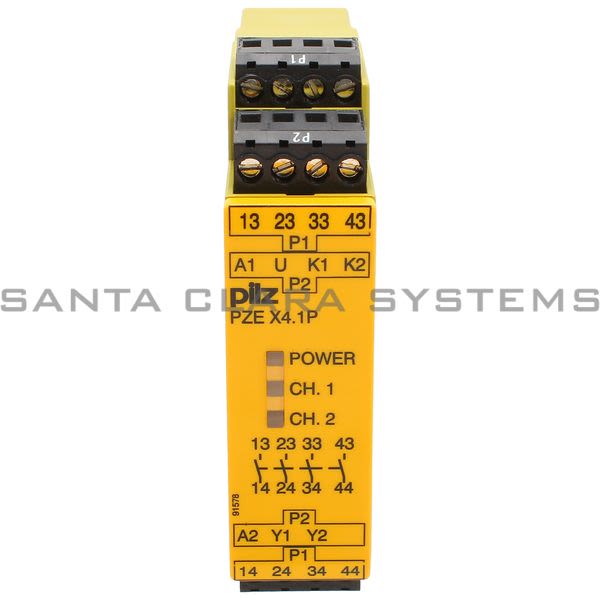 Pilz PZEX4.1P24VDC4N-O-777587 Safety Relay Product Image
