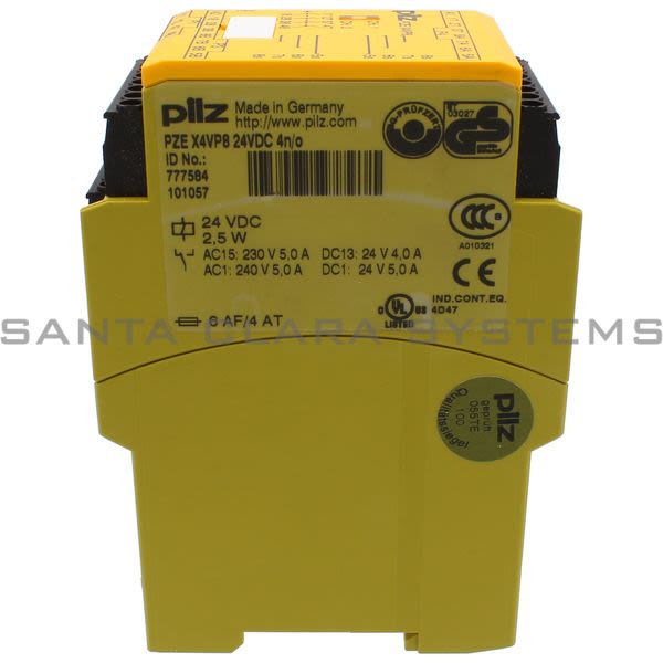 Pilz PZEX4VP824VDC4N-O-777584 Safety Relay Product Image
