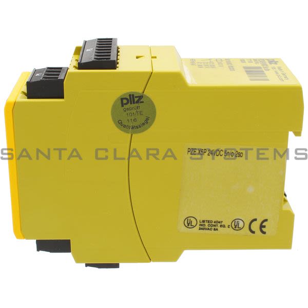 Pilz PZEX5P24VDC5N-O2SO-777150 Safety Relay Product Image