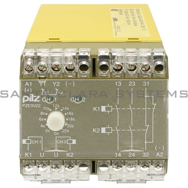 Pilz PZE3V22230VAC-474218 Safety Relay Product Image