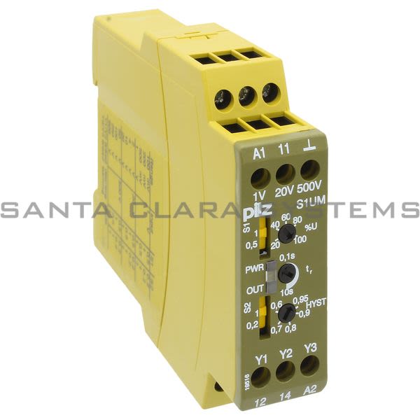 Pilz S1UM110-130VACUM0.1-500VAC-DC-827250 Safety Relay Product Image